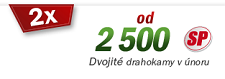 Dvojité Drahokamy v únoru