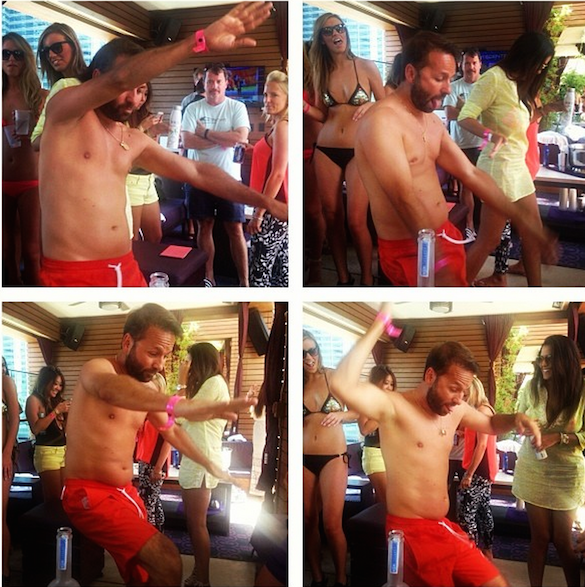 Negreanu dancing Negreanu dancing
