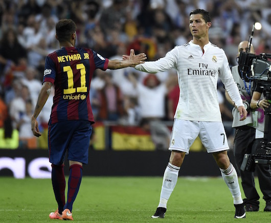 Neymar and Ronaldo