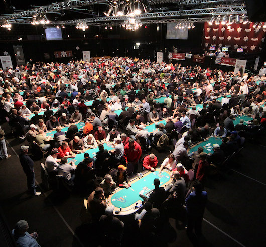 WSOP tournament floor