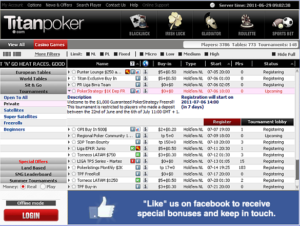 $1,000 Freeroll