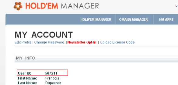 HM 2 My Account SS