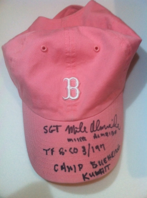 pink hat
