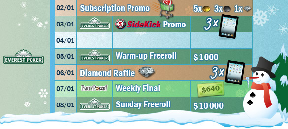 Winter Promos