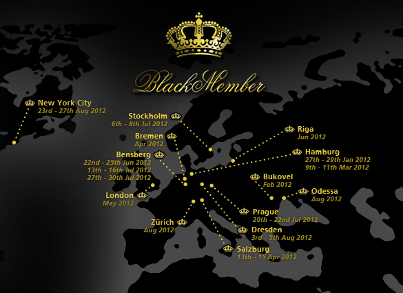 Black Member events in 2012