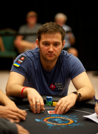 Defending Super High Roller champion Eugene Katchalov