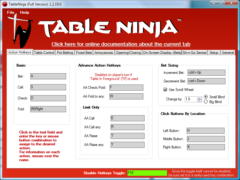 Table Ninja