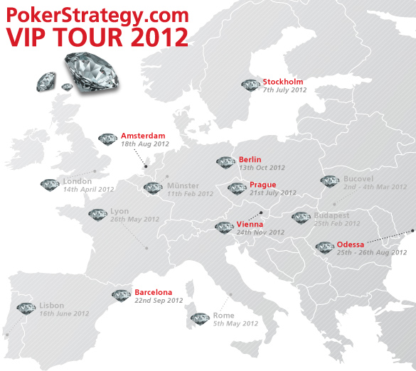 Mapa VIP Tour