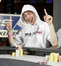 'TeddyTheKiller' having fun at the EPT
