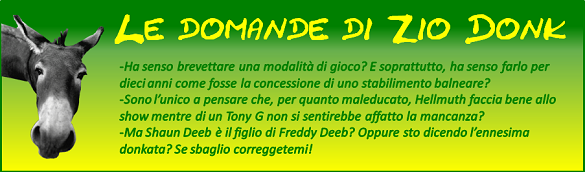 Le domande di Zio Donk Le domande di Zio Donk