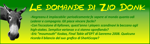 Le domande di Zio Donk Le domande di Zio Donk