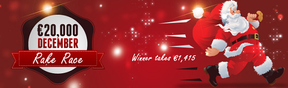 24hPoker december rake race