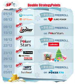 Double StrategyPoint weeks this winter! Double StrategyPoint weeks this winter!