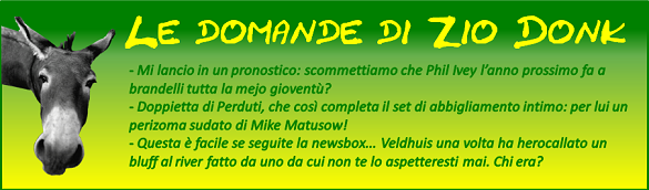 Le domande di Zio Donk Le domande di Zio Donk