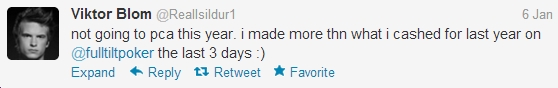 blom tweet
