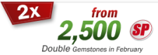 Double Gemstones in February