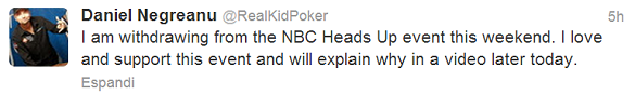 Negreanu Twitter Negreanu Twitter