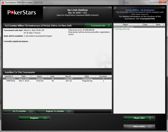 Sunday Million