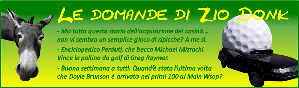 Le domande di Zio Donk Le domande di Zio Donk