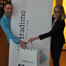 tradimo's Matthias and PokerStrategy.com's Katrin welcome our Black Members
