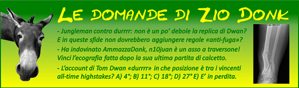 Le domande di Zio Donk Le domande di Zio Donk