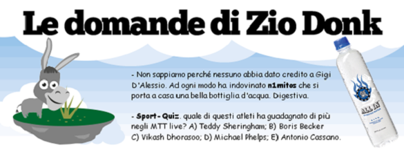 Le domande di Zio Donk Le domande di Zio Donk