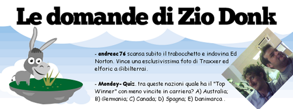 Le domande di Zio Donk Le domande di Zio Donk
