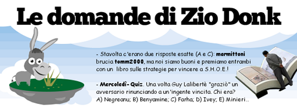 Le domande di Zio Donk Le domande di Zio Donk