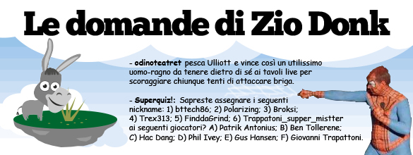 Le domande di Zio Donk Le domande di Zio Donk