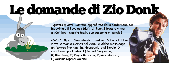 Le domande di Zio Donk Le domande di Zio Donk