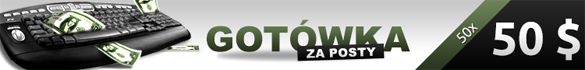 gotówka za posty