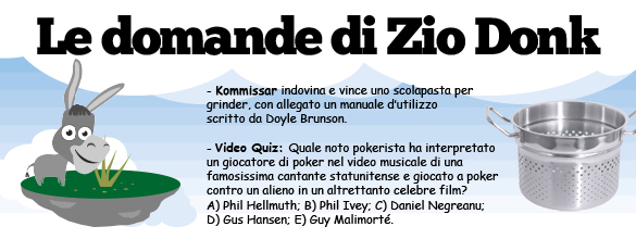 Le domande di Zio Donk Le domande di Zio Donk