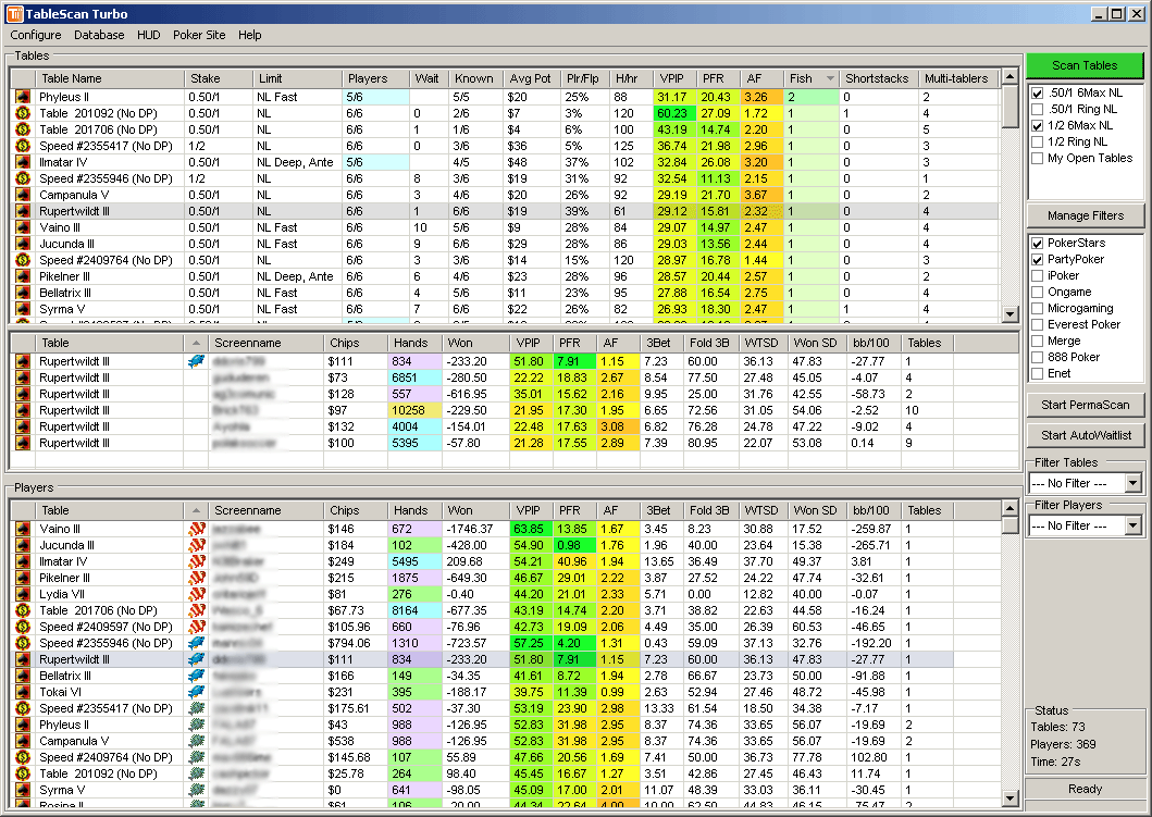 TableScan Turbo