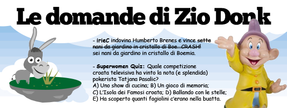 Le domande di Zio Donk Le domande di Zio Donk