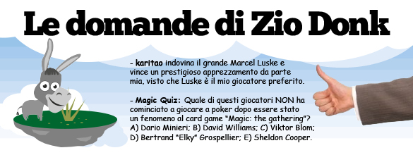 Le domande di Zio Donk Le domande di Zio Donk