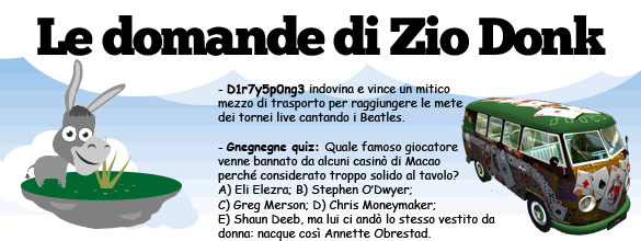 Le domande di Zio Donk Le domande di Zio Donk