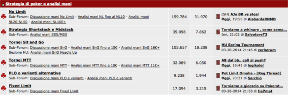 Forum screenshot