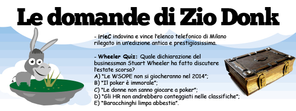 Le domande di Zio Donk Le domande di Zio Donk
