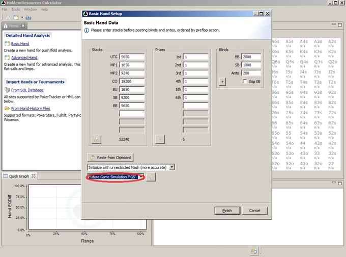 FGS simulation