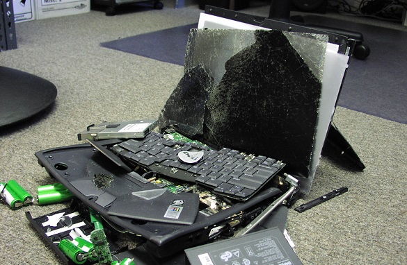 broken
