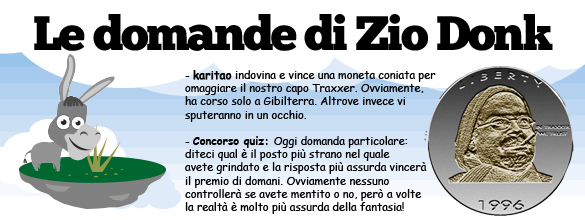 Le domande di Zio Donk Le domande di Zio Donk