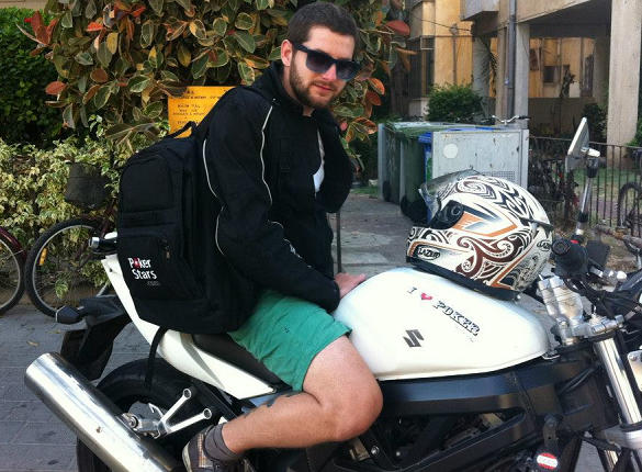 Stasia42 on his poker bike Stasia42 on his poker bike