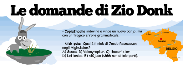 Le domande di Zio Donk Le domande di Zio Donk