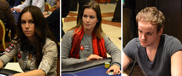 Liv Boeree, Natalie Hof und Pius Heinz Liv Boeree, Natalie Hof und Pius Heinz