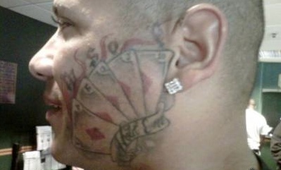 Bad poker tattoo Bad poker tattoo