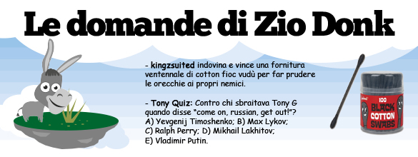 Le domande di Zio Donk Le domande di Zio Donk