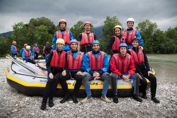 group rafting