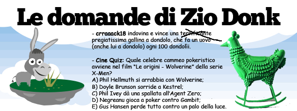 Le domande di Zio Donk Le domande di Zio Donk