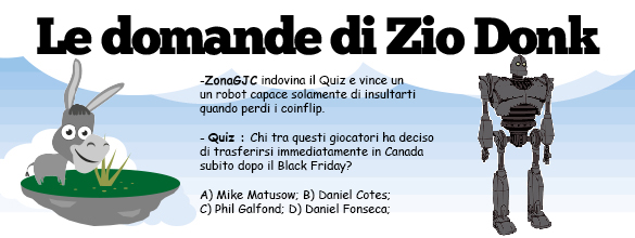Le domande dello Zio Donk Le domande dello Zio Donk