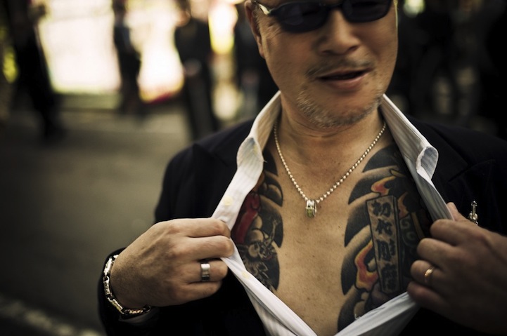 No, non è lui... Yakuza